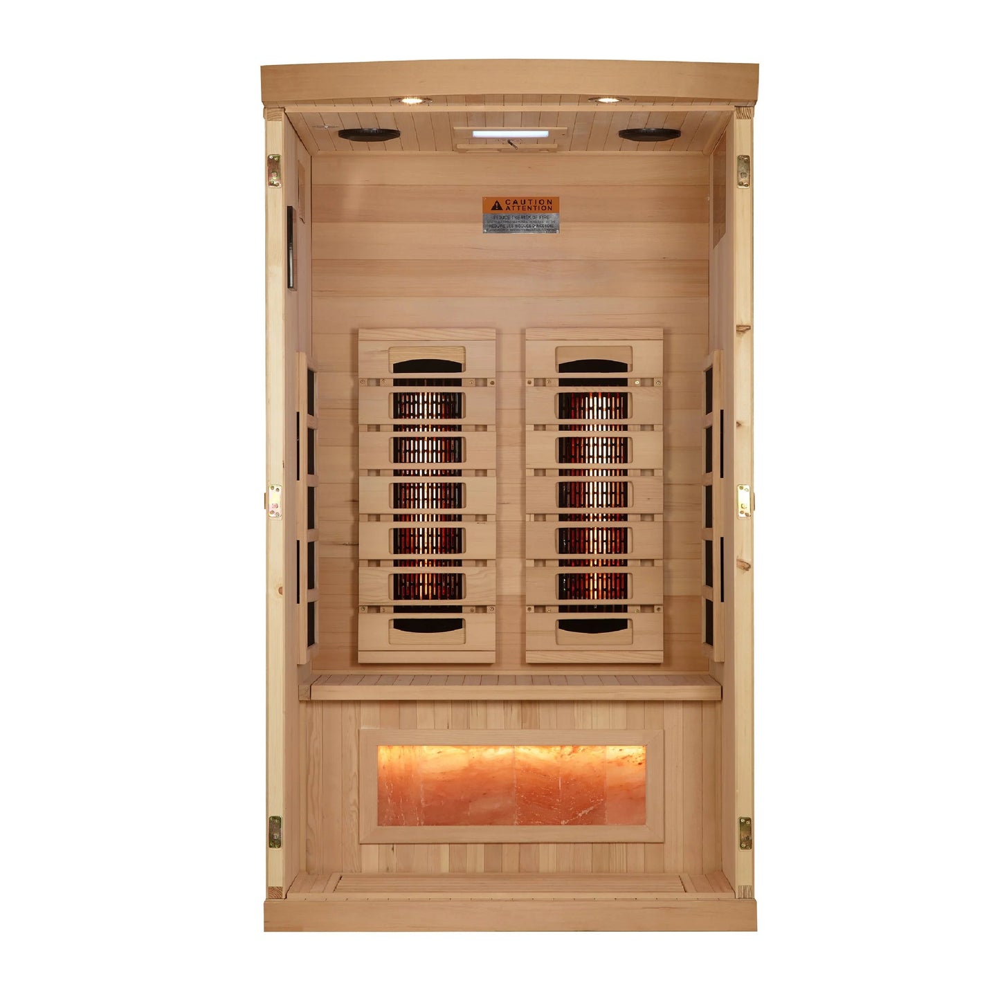 Golden Designs 1-2-Person 2025 Reserve Edition GDI-8010-03 Full Spectrum with Himalayan Salt Bar